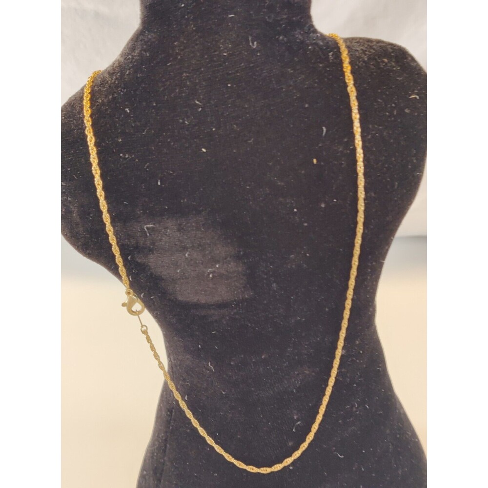 Gold Dipped Real Maple Leaf Pendant Necklace 24" … - image 4